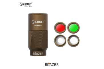 Image of Z-Bolt Blazer LEP Weapon Light - Conversion Head for M600DF, Modlite LEDs, FDE, LEP-450-HEAD-FDE