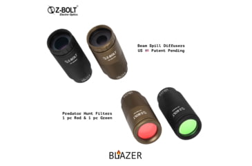 Image of Z-Bolt Blazer LEP Weapon Light - Conversion Head for M600DF, Modlite LEDs, FDE, LEP-450-HEAD-FDE