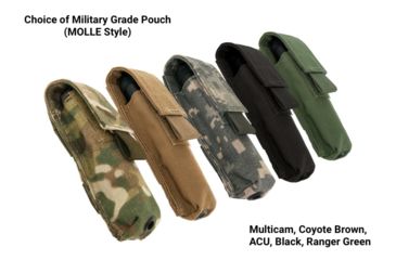 Image of Z-Bolt Green Dot Laser Pointer Designator, Diode Variants 12 Pcs Kit, Hard Case, Coyote Brown, NSN 1265-01-645-8197, BTG-10G-KIT-12-HC-CB