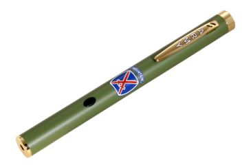 Image of Z-Bolt Military Pride Laser Pointer, Green, 10th Mountain Division Climb to Glory, Emerald Green, MBP-5-ARMY-10thMTN