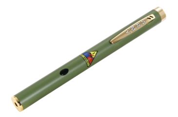 Image of Z-Bolt Military Pride Laser Pointer, Green, 1st Armored Division Old Ironsides, Emerald Green, MBP-5-ARMY-1stAD