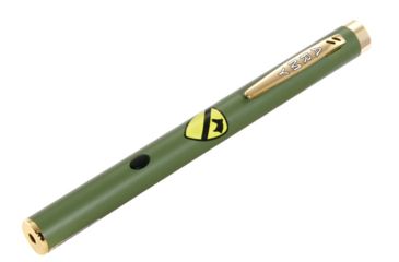 Image of Z-Bolt Military Pride Laser Pointer, Green, 1st Cavalry Division The First Team, Emerald Green, MBP-5-ARMY-1stCAV