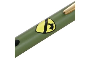 Image of Z-Bolt Military Pride Laser Pointer, Green, 1st Cavalry Division The First Team, Emerald Green, MBP-5-ARMY-1stCAV