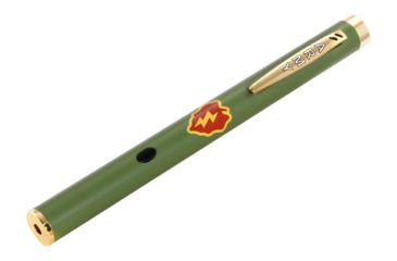Image of Z-Bolt Military Pride Laser Pointer, Green, 25th Infantry Division Tropic Lightning, Emerald Green, MBP-5-ARMY-25thID