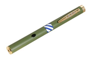 Image of Z-Bolt Military Pride Laser Pointer, Green, 3rd Infantry Division Rick of the Marne, Emerald Green, MBP-5-ARMY-3rdID