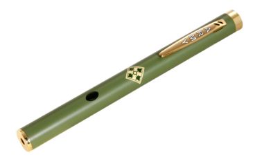 Image of Z-Bolt Military Pride Laser Pointer, Green, 4th Infantry Division Steadfast and Loyal, Emerald Green, MBP-5-ARMY-4thID