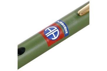 Image of Z-Bolt Military Pride Laser Pointer, Green, 82nd Airborne Division All American, Emerald Green, MBP-5-ARMY-82ndAB
