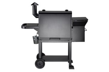 Image of Z Grills 10002B 8-in-1 Wood Pellet Grill, BBQ &amp; Smoker, Black, 54x29x53, ZPG-10002B