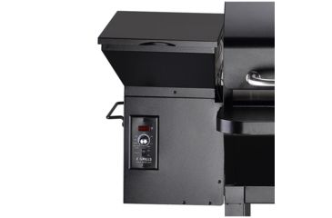 Image of Z Grills 10002B 8-in-1 Wood Pellet Grill, BBQ &amp; Smoker, Black, 54x29x53, ZPG-10002B