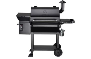 Image of Z Grills 10002B 8in1 Wood Pellet Grill - Smoker, Black, Large, ZPG-10002B