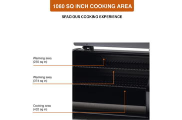 Image of Z Grills 1000D 8in1 Wood Pellet Grill - Smoker, Bronze/Black, Large, ZPG-1000D