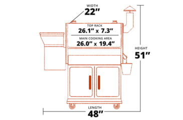 Image of Z Grills 700E Master 8in1 Wood Pellet Grill - Smoker, Silver/Black, Large, ZPG-700D2E