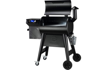 Image of Z Grills Pioneer Wood Pellet Grill &amp; Smoker, Black, Medium, ZPG-450B