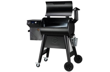 Image of Z Grills Pioneer Wood Pellet Grill &amp; Smoker, Black, Medium, ZPG-450B