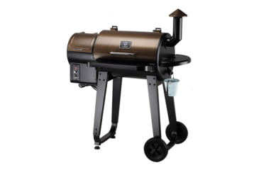 Image of Z Grills ZPG-450A 7-in-1 Wood Pellet Grill, BBQ &amp; Smoker, Brown/Black, Medium, ZPG-450A