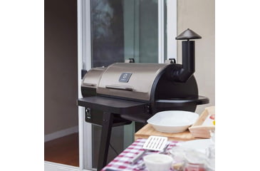Image of Z Grills ZPG-450A 7-in-1 Wood Pellet Grill, BBQ &amp; Smoker, Brown/Black, Medium, ZPG-450A
