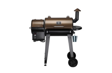 Image of Z Grills ZPG-450A 7-in-1 Wood Pellet Grill, BBQ &amp; Smoker, Brown/Black, Medium, ZPG-450A