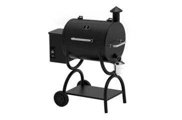 Image of Z Grills ZPG-550A 8-in-1 Wood Pellet Grill, BBQ &amp; Smoker, 40x25x48in, Black, Medium, ZPG-550A