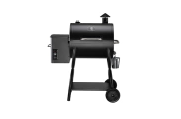 Image of Z Grills ZPG-550A 8-in-1 Wood Pellet Grill, BBQ &amp; Smoker, 40x25x48in, Black, Medium, ZPG-550A