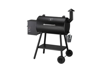 Image of Z Grills ZPG-550B2 Wood Pellet Grill &amp; Smoker, Black, Medium, ZPG-550B2