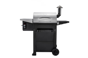 Image of Z Grills ZPG-6002B4E Wood Pellet Grill &amp; Smoker, Sliver/Black, Medium, ZPG-6002B4E
