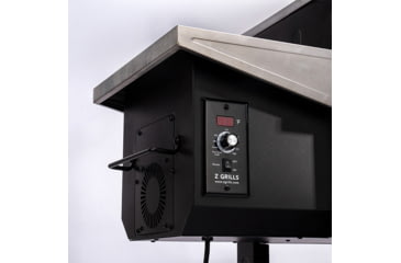 Image of Z Grills ZPG-6002B4E Wood Pellet Grill &amp; Smoker, Sliver/Black, Medium, ZPG-6002B4E