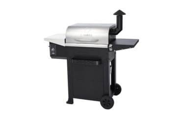 Image of Z Grills ZPG-6002B4E Wood Pellet Grill &amp; Smoker, Sliver/Black, Medium, ZPG-6002B4E