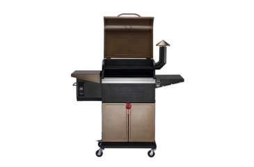 Image of Z Grills ZPG-600D Wood Pellet Grill &amp; Smoker, Brown/Black, Medium, ZPG-600D