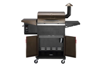 Image of Z Grills ZPG-600D Wood Pellet Grill &amp; Smoker, Brown/Black, Medium, ZPG-600D