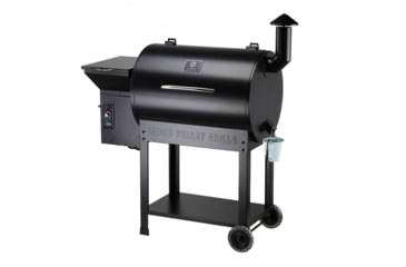 Image of Z Grills ZPG-7002B 8-in-1 Wood Pellet Grill, BBQ &amp; Smoker, Black, Medium, ZPG-7002B