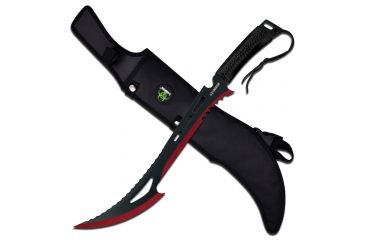 Image of Z-Hunter Machete, 23.75in, Stainless Steel Blade, Black Cord Wrapped Stainless Steel Handle ZB-020BR