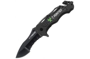 Image of Z-Hunter Rescue Linerlock A/O Black Knife ZB018BK