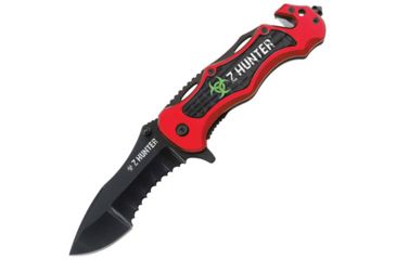Image of Z-Hunter Rescue Linerlock A/O Red Knife ZB018RD