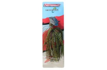 Image of Z-man CHATBAIT FREEDOM GRN PMPKN 1/2ozBLK BLADE CBF12-04