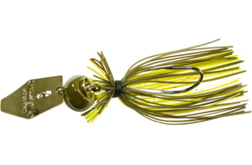 Image of Z-man Chatterbait Freedom CFL, Treuse Green Pumpkin, 3/8oz, CBCFL38-05