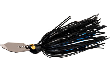 Image of Z-man Crosseyez Chatterbait 1/2oz, Black/Blue, CBCE12-02