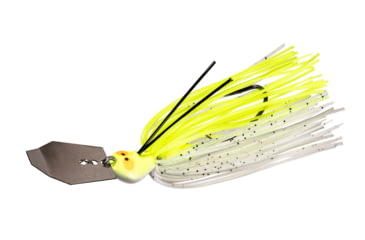 Image of Z-man Crosseyez Chatterbait 1/2oz, Chartreuse/White, CBCE12-06