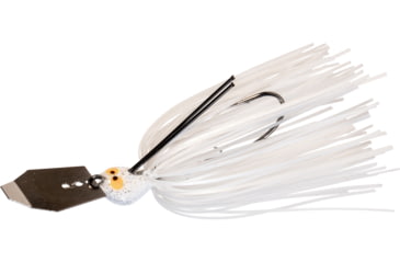 Image of Z-man Crosseyez Chatterbait 1/2oz, Pearl Ghost, CBCE12-01