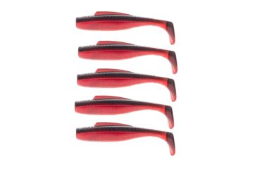 Image of Z-man DIEZEL MINNOWZ 4 RED SHAD 5PK DMIN-39PK5