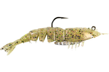 Image of Z-Man Elaztech Ez Shrimpz Rigged 3.5in Greasy Prawn 2 Pack, EZSR-243PK2