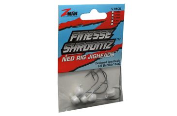 Image of Z-man FINESSE SHROOMZ 1/10oz5PK PEARL FJH110-05PK5