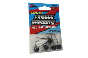 Image of Z-man ShroomZ Finesse Jig, 1/15oz, Green Pumpkin, FJH115-01PK5