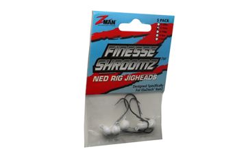 Image of Z-man FINESSE SHROOMZ 1/15oz5PK PEARL FJH115-05PK5