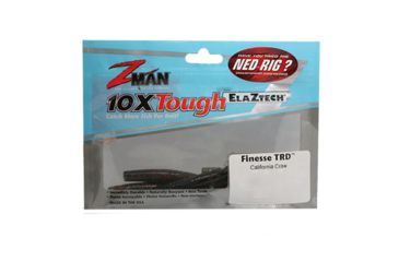 Image of Z-man Finesse TRD Ned Rig Worm, 8 pack, 2.75in, California Craw, TRD275-268PK8