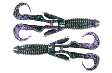 Image of Z-man Gremlin Soft Bait Lure, Junebug, 4.5in, GR45-42PK4