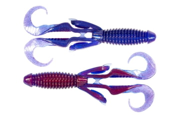 Image of Z-man Gremlin Soft Bait Lure, Purple Rain, 4.5in, GR45-378PK4