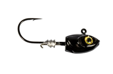 Image of Z-man Micro Shad Jig Head, 4 Pack, Black, 3/16oz, MSH316-02PK4