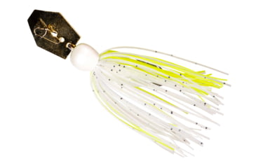 Image of Z-man Mini Max Chatterbait Jig Head, 1/2oz, Chartreuse /White, CBMM12-04