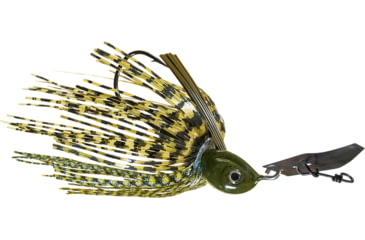 Image of Z-man Project Z Chatterbait Weedless Jig, 1/2oz, Dark Green Pumpkin, CBW-PZ12-10