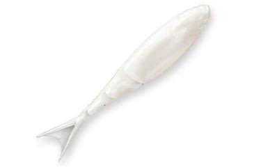 Image of Z-man Razor Shadz Swimbait, 4 pack, 4.5 in, Pearl, RSHAD45-84PK4